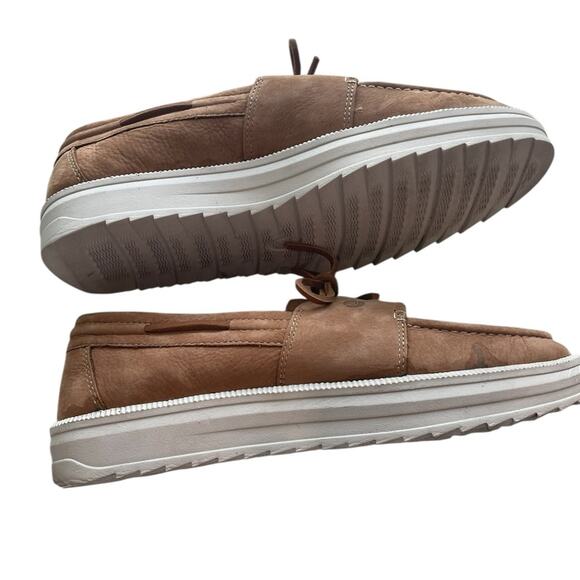 Sperry Brown Plushstep Moc Stitch Loafers Women’s 9.5 Coastal Comfort EUC - Picture 8 of 9